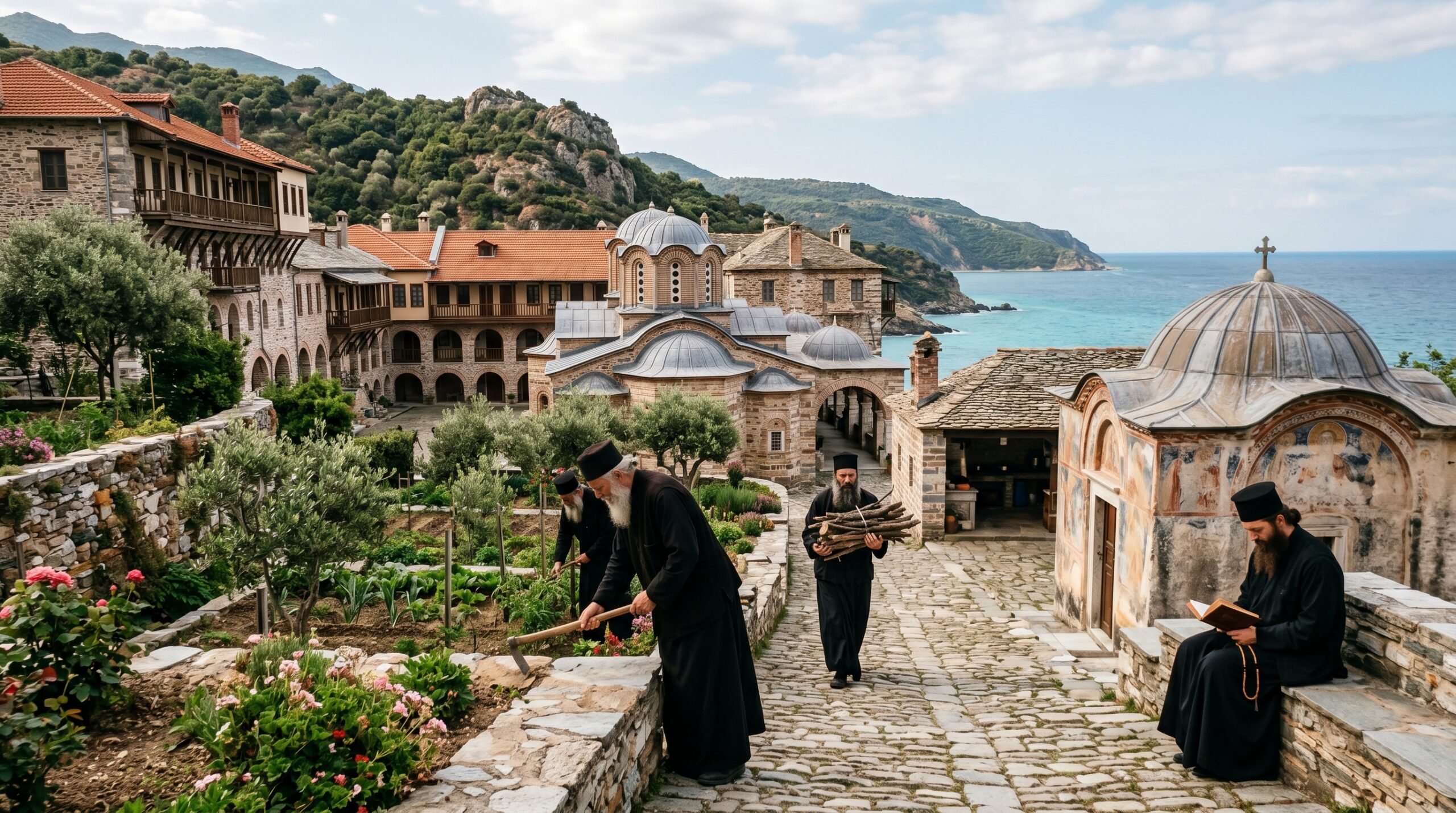 Mount Athos Monk Life Revealed 7 Strict Rules That Define Orthodox Monasticism