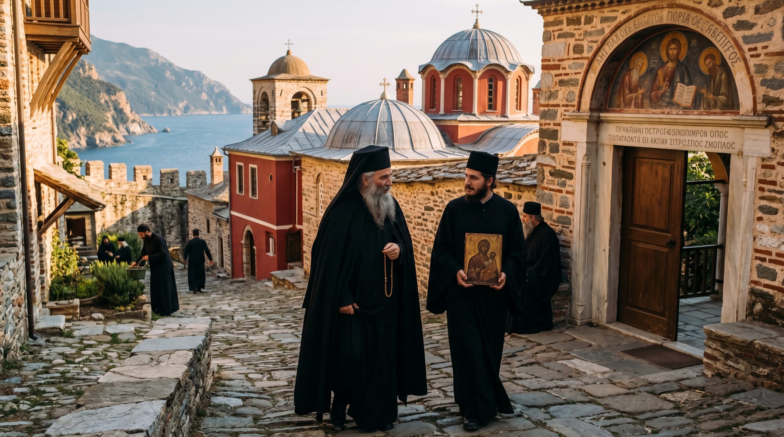 Mount Athos The Holy Mountain Where Byzantine Monks Still Live Like in the 10th–15th Century – Deep Historical and Spiritual Analysis