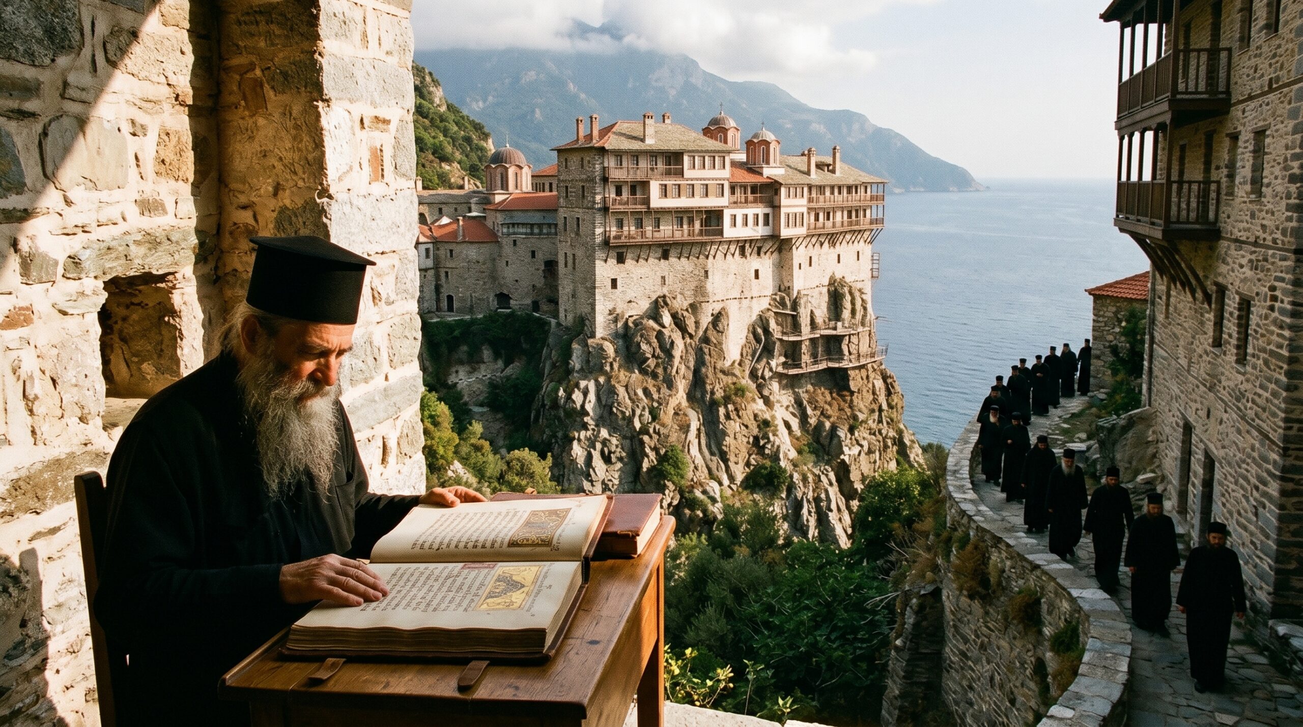 Mount Athos The Holy Mountain Where Byzantine Monks Still Live Like in the 10th–15th Century – Deep Historical and Spiritual Analysis