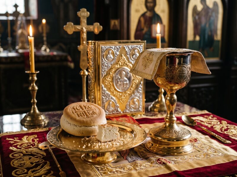 Holy Communion or the Altar Sacrament The Body and Blood of Jesus in Bread and Wine – In-Depth Orthodox Theological Analysis