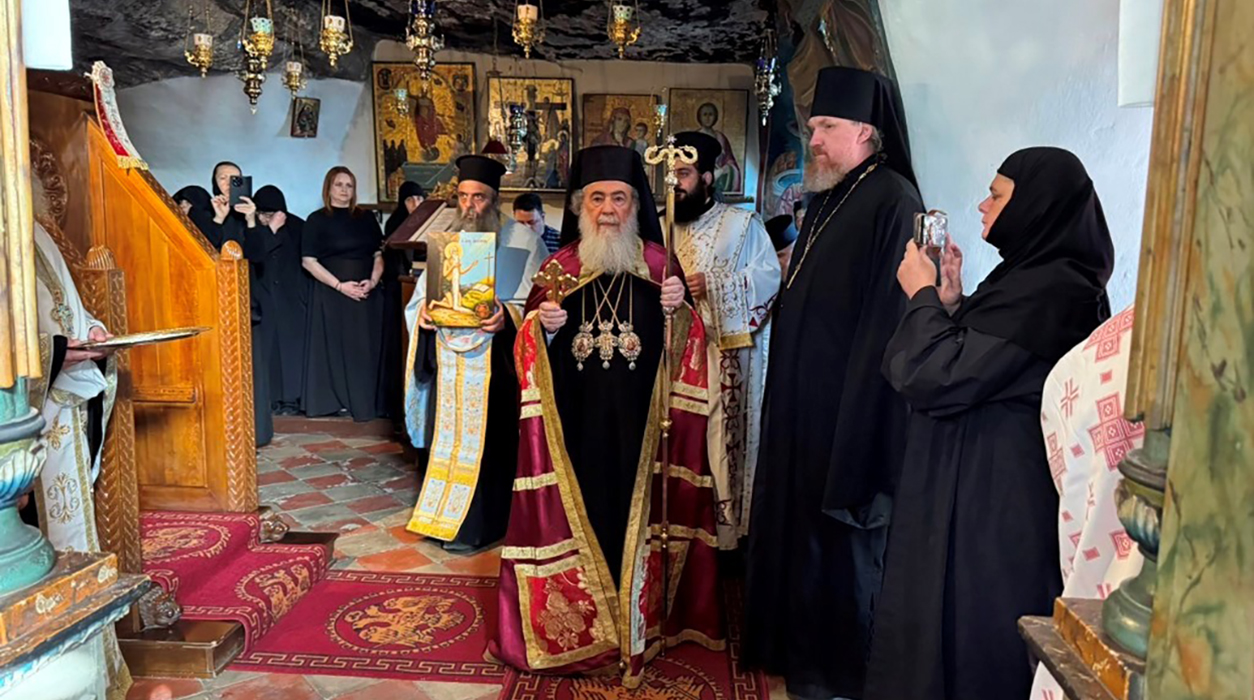 Jerusalem Patriarchate Commemorated the Venerable Fathers Onuphrius the Egyptian and Peter of Mount Athos