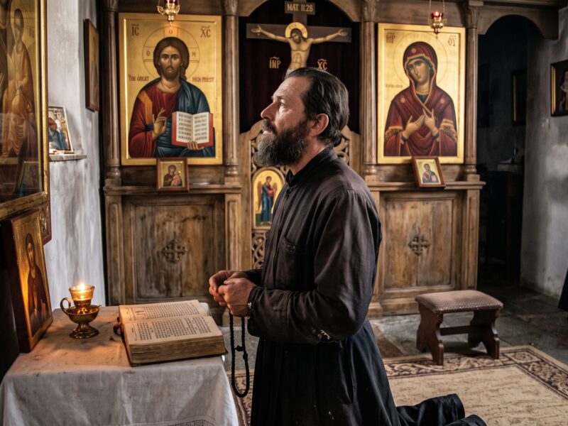How to Come to God When Burdens Weigh You Down and Words Fail The Orthodox Path to Restoring Communion Amid Spiritual Dryness