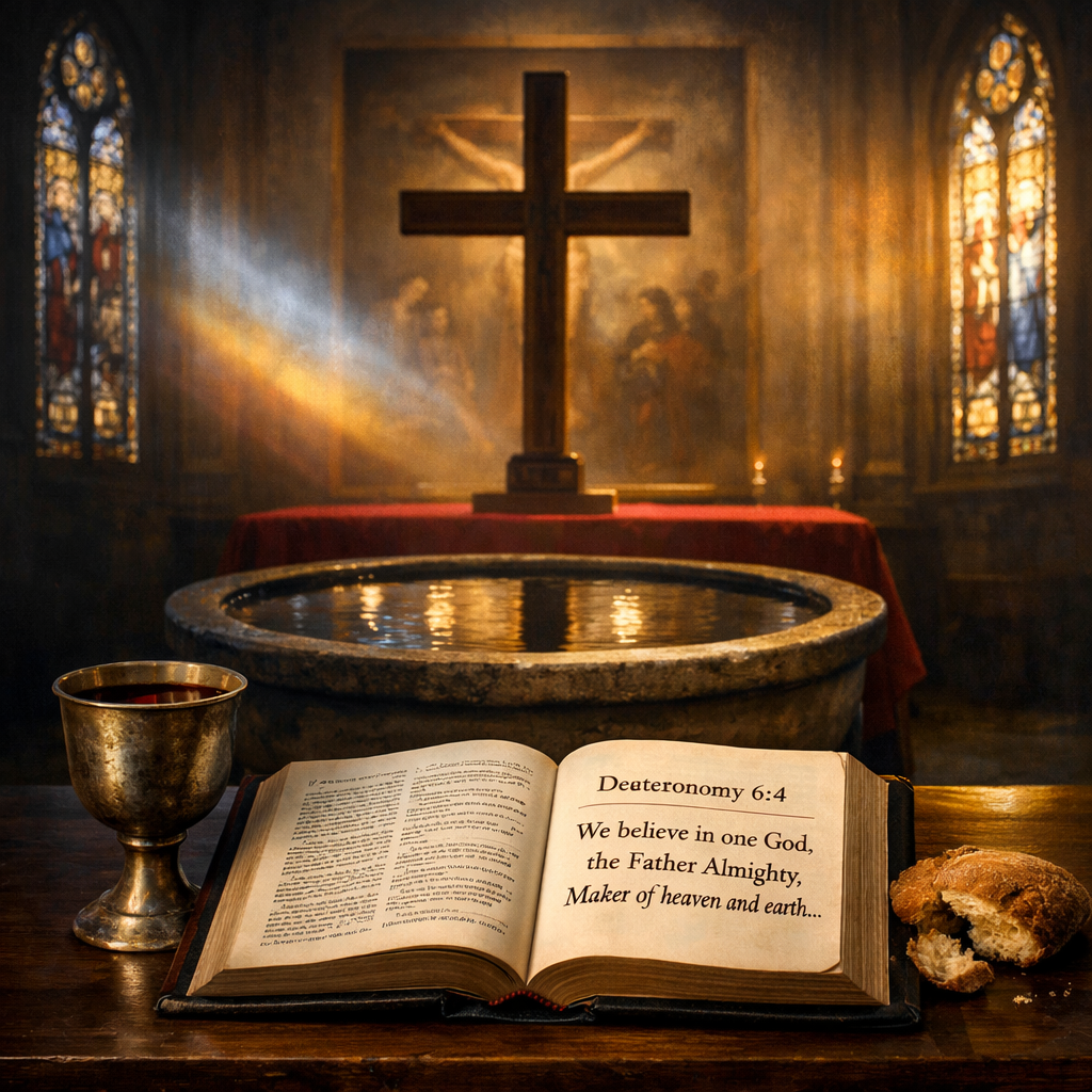 Christian Theology of One God - Monotheism Beliefs One God in Christian Theology