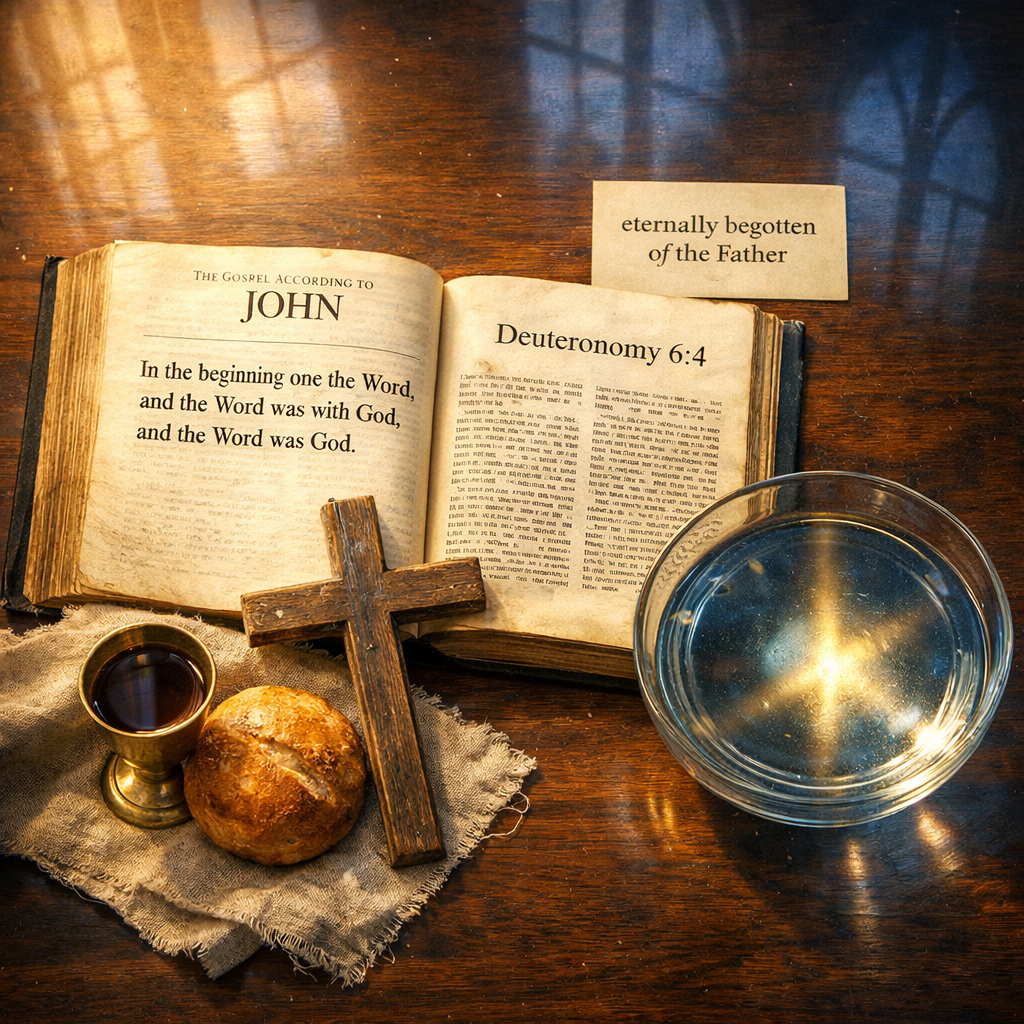 Monotheism Beliefs One God in Christian Theology