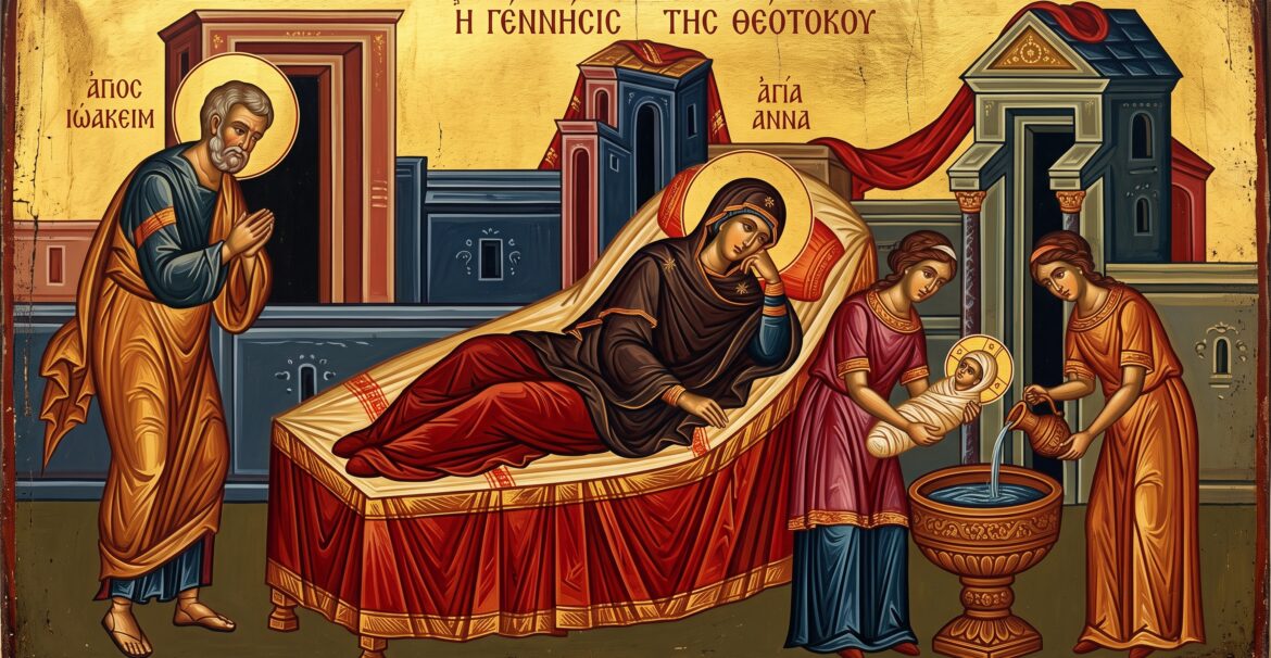 Mother of God 8. september 2026 Nativity of the Theotokos - Feast of the Birth of the Mother of God.