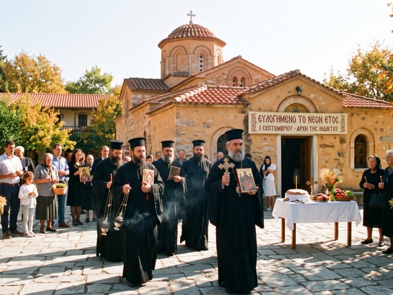 September 1 The Beginning of the Ecclesiastical New Year, or the Indiction — The First Day of the Orthodox Liturgical Year