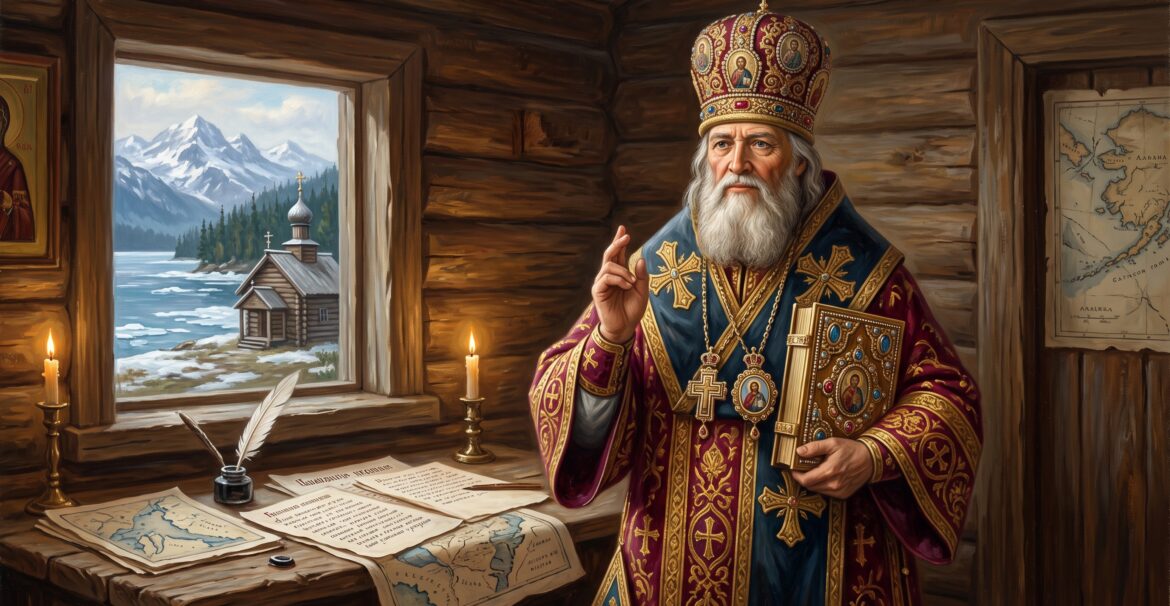 Saint of the Day, October 6 – Saint Innocent, Metropolitan of Moscow and Apostle to America. Saint of the Day